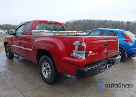 2006 Mitsubishi Raider Ls из США, поврежденный, VIN 1Z7HC22K56S567617